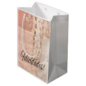 Spaanse bruiloft gefeliciteerd Gift tas Medium Cadeauzakje (Achterkant Gekanteld)