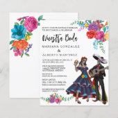 Spaanse Bruiloft Nuestra Boda Dag van de Doden (Voorkant / Achterkant)