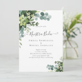Spaanse bruiloft NUESTRA BODA Eucalyptus Greenery (Staand voorkant)