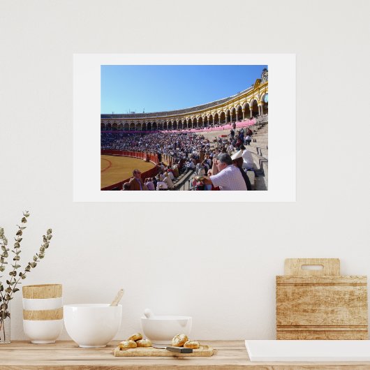 Spaanse Bullgevecht Poster (Keuken)
