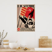 Spaanse Burgeroorlog Poster Een dag van bevestigi (Keuken)