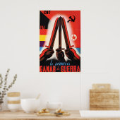 Spaanse Burgeroorlog Poster Het eerste is om te wi (Keuken)