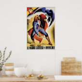 Spaanse Burgeroorlog Poster Madrid is Onoverwinnel (Keuken)