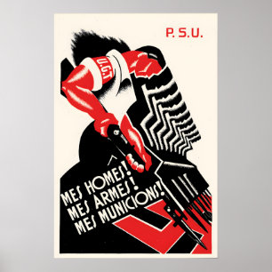 Spaanse Burgeroorlog Poster Meer Mannen & Wapens!
