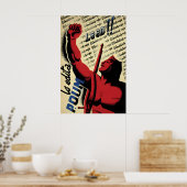 Spaanse Burgeroorlog Poster POUM LEED (Keuken)