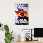 Spaanse Burgeroorlog Poster van het Volksfront De  (Thuiskantoor)