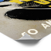 Spaanse Burgeroorlog Poster Wie werkt tegen eenhei (Hoek)