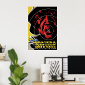 Spaanse Burgeroorlog Poster Wie werkt tegen eenhei (Thuiskantoor)