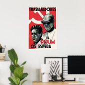 Spaanse Burgeroorlog Propagandaposter Arbeiders, d Poster (Thuiskantoor)