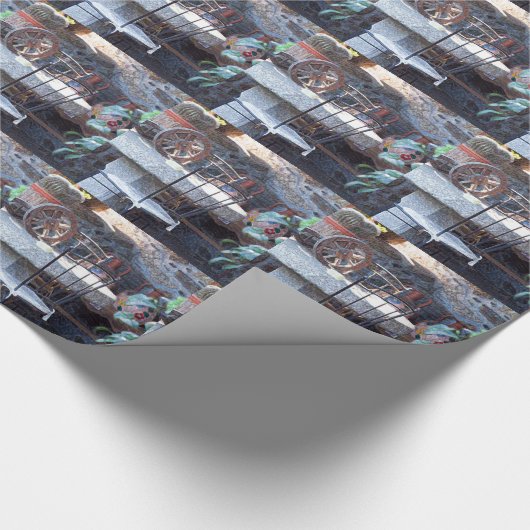 Spaanse cactus cadeaupapier (Hoek)