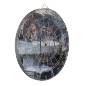 Spaanse cactus dartbord (Voorkant Links)