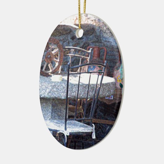 Spaanse cactus keramisch ornament (Links)