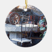 Spaanse cactus keramisch ornament (Voorkant)