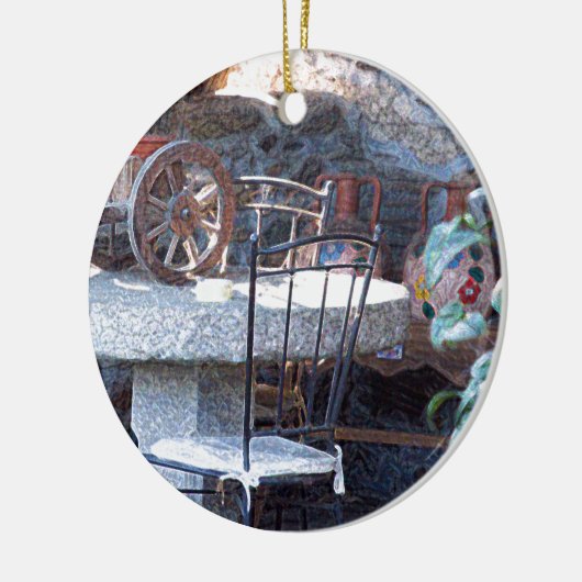 Spaanse cactus keramisch ornament (Links)