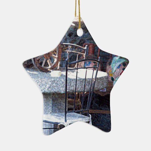 Spaanse cactus keramisch ornament (Rechts)