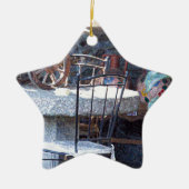 Spaanse cactus keramisch ornament (Voorkant)