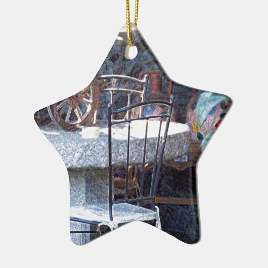 Spaanse cactus keramisch ornament (Links)