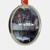 Spaanse cactus metalen ornament (Rechts)