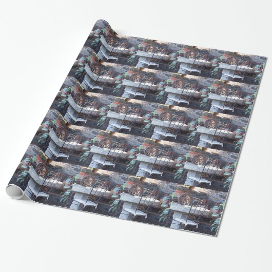 Spaanse Cactus Stilleven Cadeaupapier (Uitgerold)