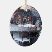Spaanse Cactus Stilleven Keramisch Ornament (Rechts)