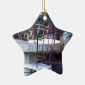 Spaanse Cactus Stilleven Keramisch Ornament (Rechts)
