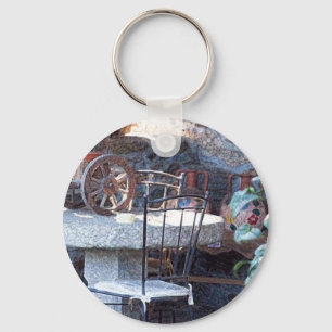 Spaanse Cactus Stilleven Sleutelhanger