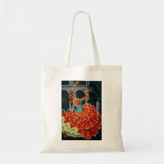 Spaanse Canvas tas Flamenco Dancer