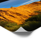 Spaanse Canyon Gevel Poster (Hoek)