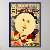 -Spaanse chocolade-ad Poster (Voorkant)