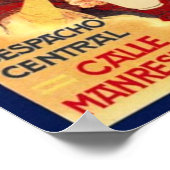 -Spaanse chocolade-ad Poster (Hoek)