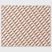 Spaanse Churro gebakken deeg gebak Churros Cadeaupapier (Vlak)