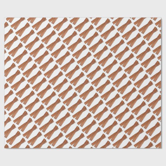 Spaanse Churro gebakken deeg gebak Churros Cadeaupapier (Vlak)