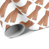 Spaanse Churro gebakken deeg gebak Churros Cadeaupapier (Rol Hoek)