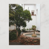 Spaanse Courtyard Aankondigingskaart (Voorkant)