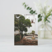 Spaanse Courtyard Aankondigingskaart (Staand voorkant)