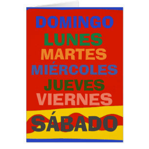 SPAANSE Dagen, geef tekst uit