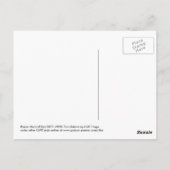 SPAANSE DANCER BRIEFKAART (Achterkant)