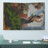 Spaanse danser spandoek (Beurs)