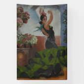 Spaanse danser spandoek (Verticaal)