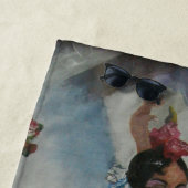 Spaanse danserbadhanddoek strandlaken (In situ)