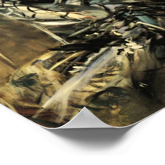 Spaanse danseres bij het Poster van de Rouge (Hoek)