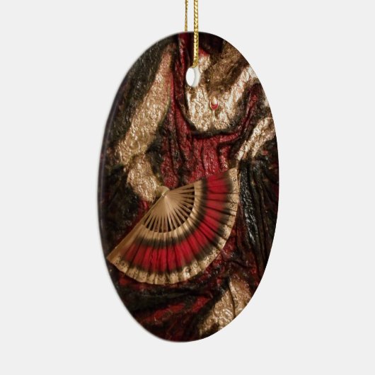 Spaanse danseres keramisch ornament (Rechts)