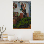 Spaanse danseres poster (Keuken)
