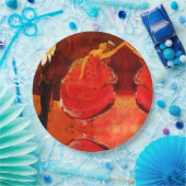 Spaanse dansers papieren bordje (Feest)