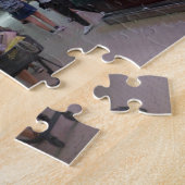 Spaanse deli Counter Indoor Market, Valencia Legpuzzel (Zijkant)