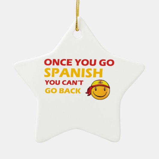 Spaanse design keramisch ornament (Voorkant)