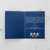 Spaanse Dominicaanse Driekoningen Kerstmis Feestdagen Kaart (Binnen)