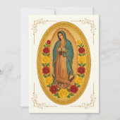 SPAANSE DOOP GUADALUPE DOOP KAART (Voorkant)