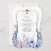 Spaanse doop meisjes uitnodiging (Voorkant)