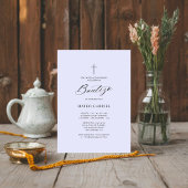 Spaanse doop | Uitnodiging voor de Bautizo Lavende